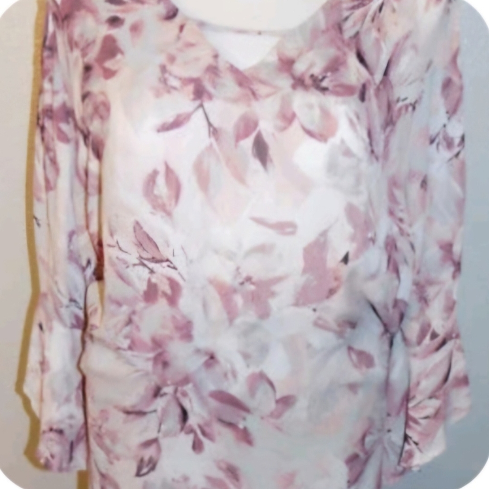 Floral Pink Women's Top